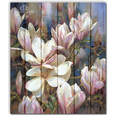 Картины Цветы - 2 Магнолия, Цветы, Creative Wood Картины Цветы - 2 Магнолия, Цветы, Creative Wood