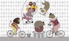 Серые фотообои Wall street CIRCUS Circus 6 30856