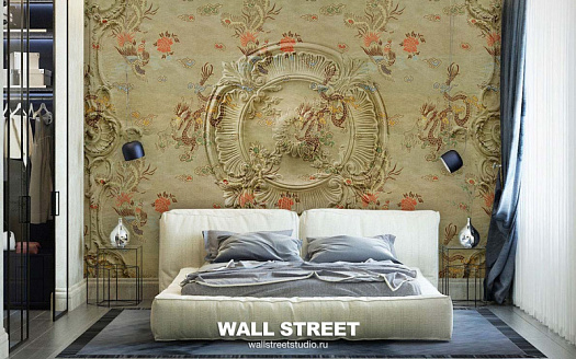 Фотообои в интерьере артикул Chinoserie 4, CHINOSERIE, Wall street