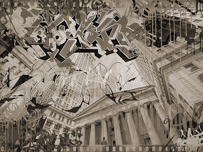 Фотообои GRUNGE 23, GRUNGE, Wall street Фотообои GRUNGE 23, GRUNGE, Wall street
