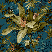 Оливковые обои для стен Grandeco Asperia A 55801